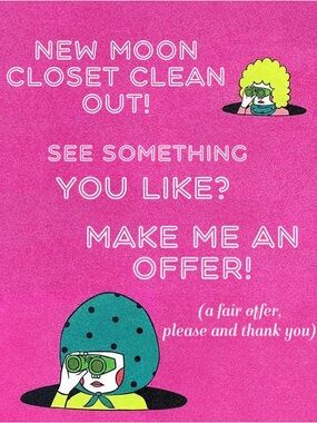 Closet Clean Out ☀️